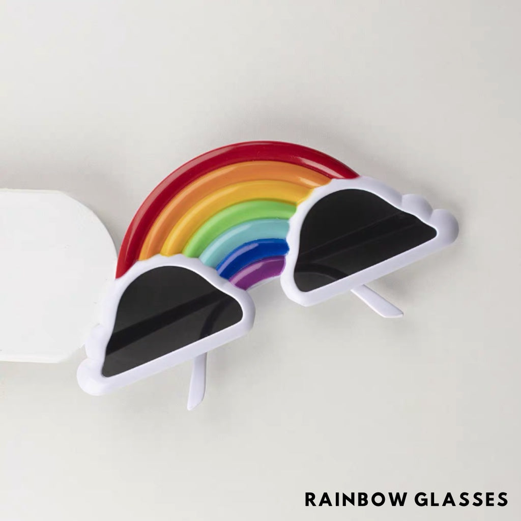 Party Glasses Party Mosaic Birthday Cake Cupcake Unicorn Birthday Fun [READY STOCK IN SG[