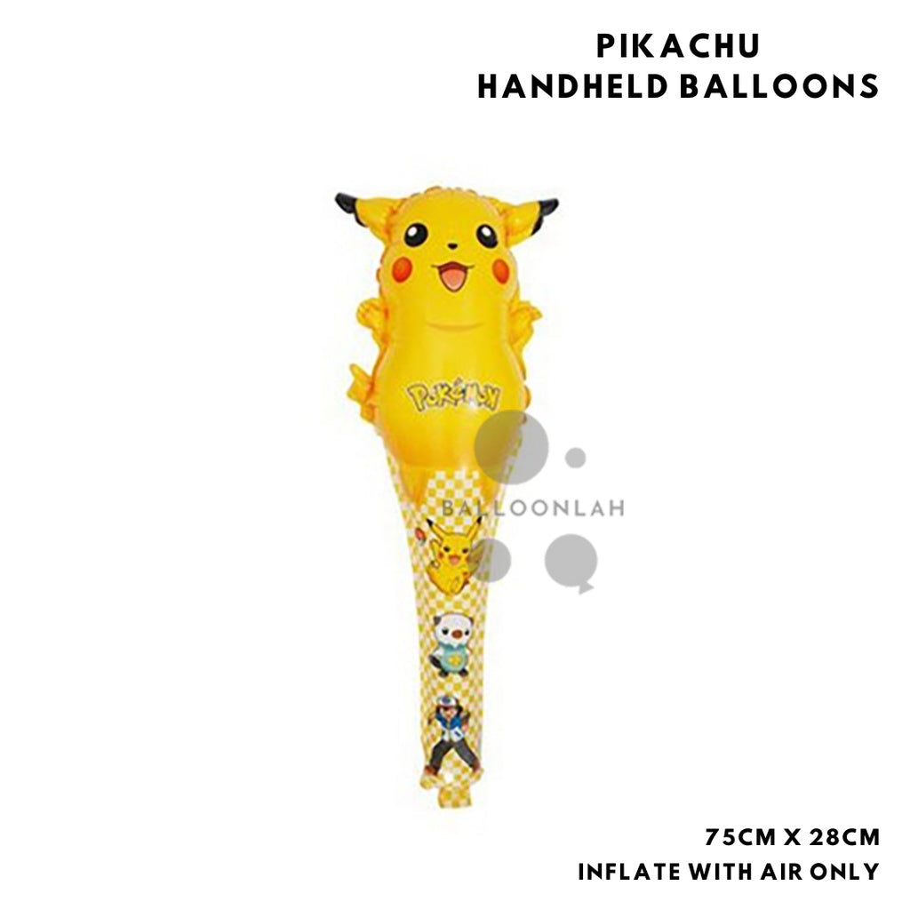 POKÉMON Cartoon Foil and Latex Balloon Pokemon Birthday Set [READY STOCK IN SG]