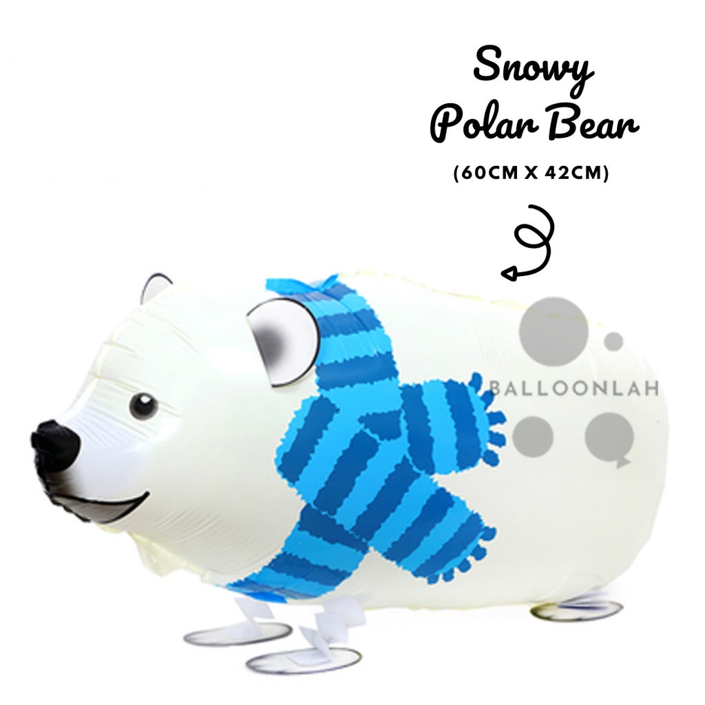 Walking Animal Balloon Walking Pet Helium Balloon Foil [READY STOCK IN SG]