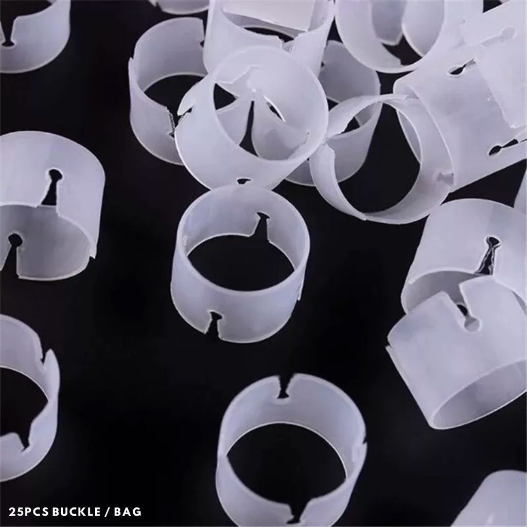 25PCS Balloon Buckle Arch Stand Connectors Clip Ring Buckle Birthday Decoration [READY STOCK IN SG]