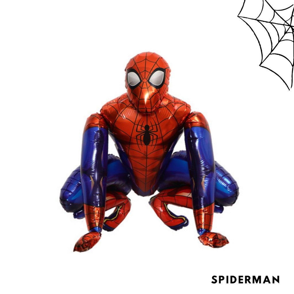 Superhero Balloon Spiderman Airwalker Batman Aiwalker Ironman Airwalker [READY STOCK IN SG]