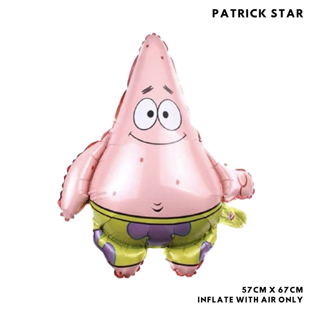 🍍 SPONGEBOB Cartoon Themed Birthday Balloon Set [READY STOCK IN SG]