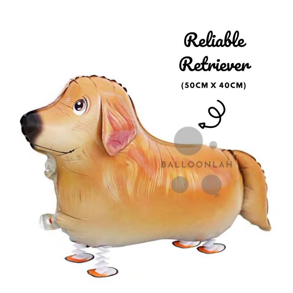 Walking Animal Balloon Walking Pet Helium Balloon Foil [READY STOCK IN SG]