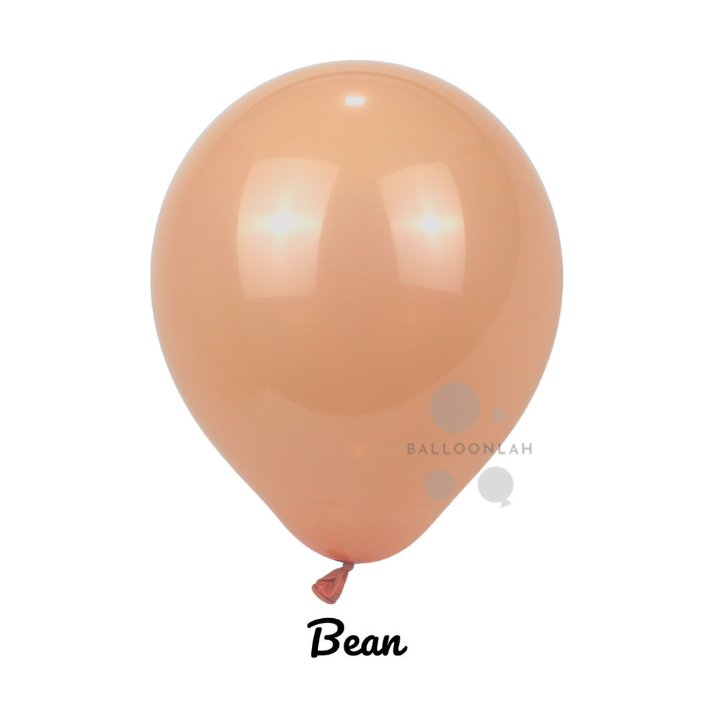 10" Retro Vintage Colour Helium Latex Balloon Matte [READY STOCK IN SG]