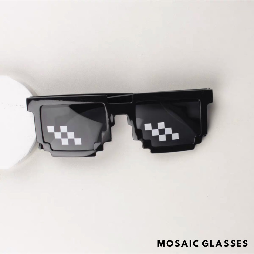 Party Glasses Party Mosaic Birthday Cake Cupcake Unicorn Birthday Fun [READY STOCK IN SG[