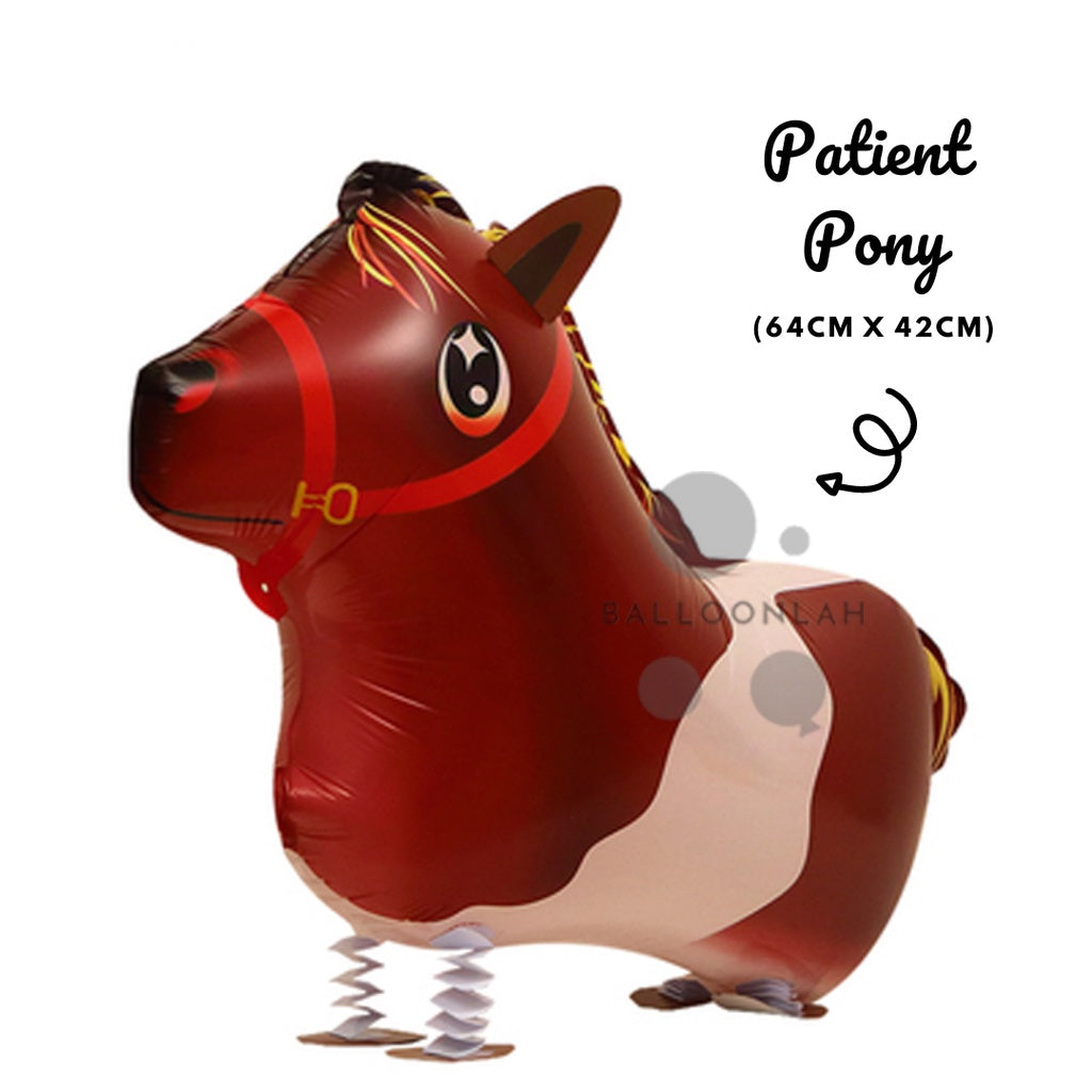 Walking Animal Balloon Walking Pet Helium Balloon Foil [READY STOCK IN SG]