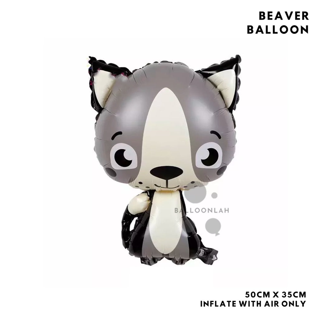 Animals Family Themed Balloon Wall Decoration Birthday Decoration [READY STOCK IN SG]