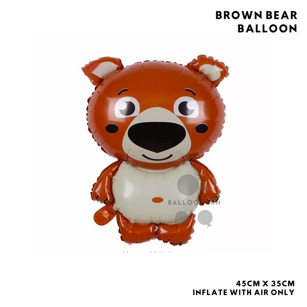 Animals Family Themed Balloon Wall Decoration Birthday Decoration [READY STOCK IN SG]