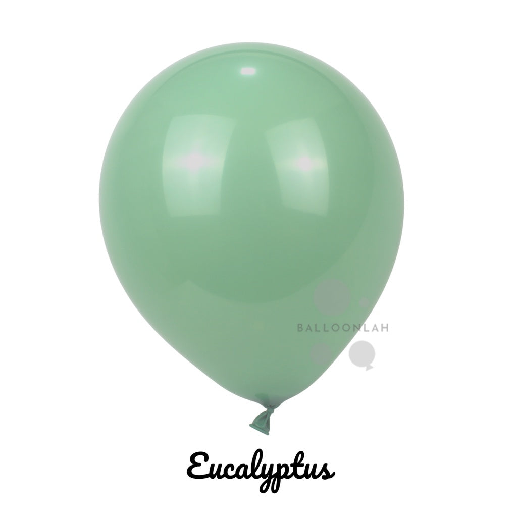 10" Retro Vintage Colour Helium Latex Balloon Matte [READY STOCK IN SG]