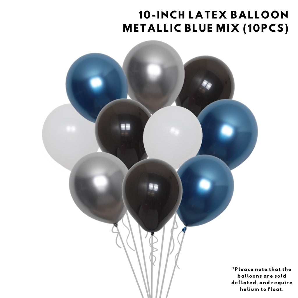 AMONG US Cartoon Themed Foil Red Blue Green Latex Balloons [READY STOCK IN SG]