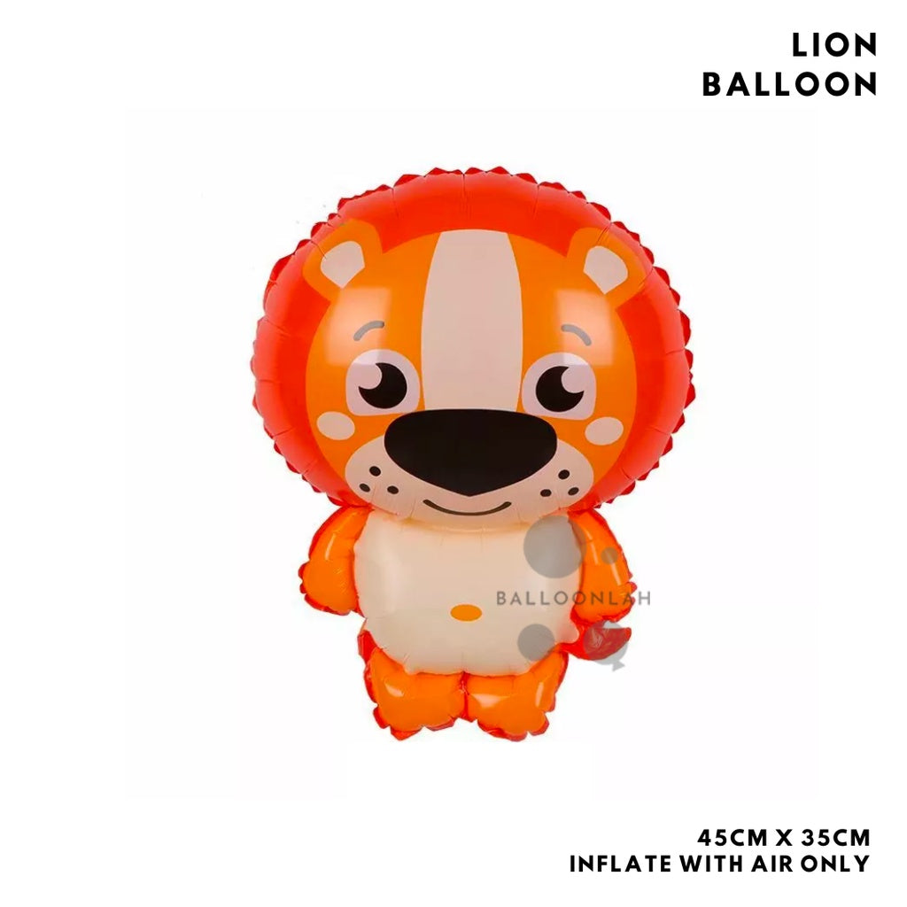 Animals Family Themed Balloon Wall Decoration Birthday Decoration [READY STOCK IN SG]