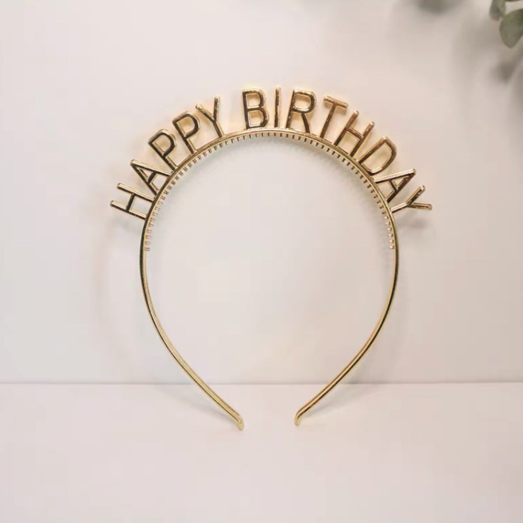 Birthday Hairband Party Hairband Headband [READY STOCK IN SG]