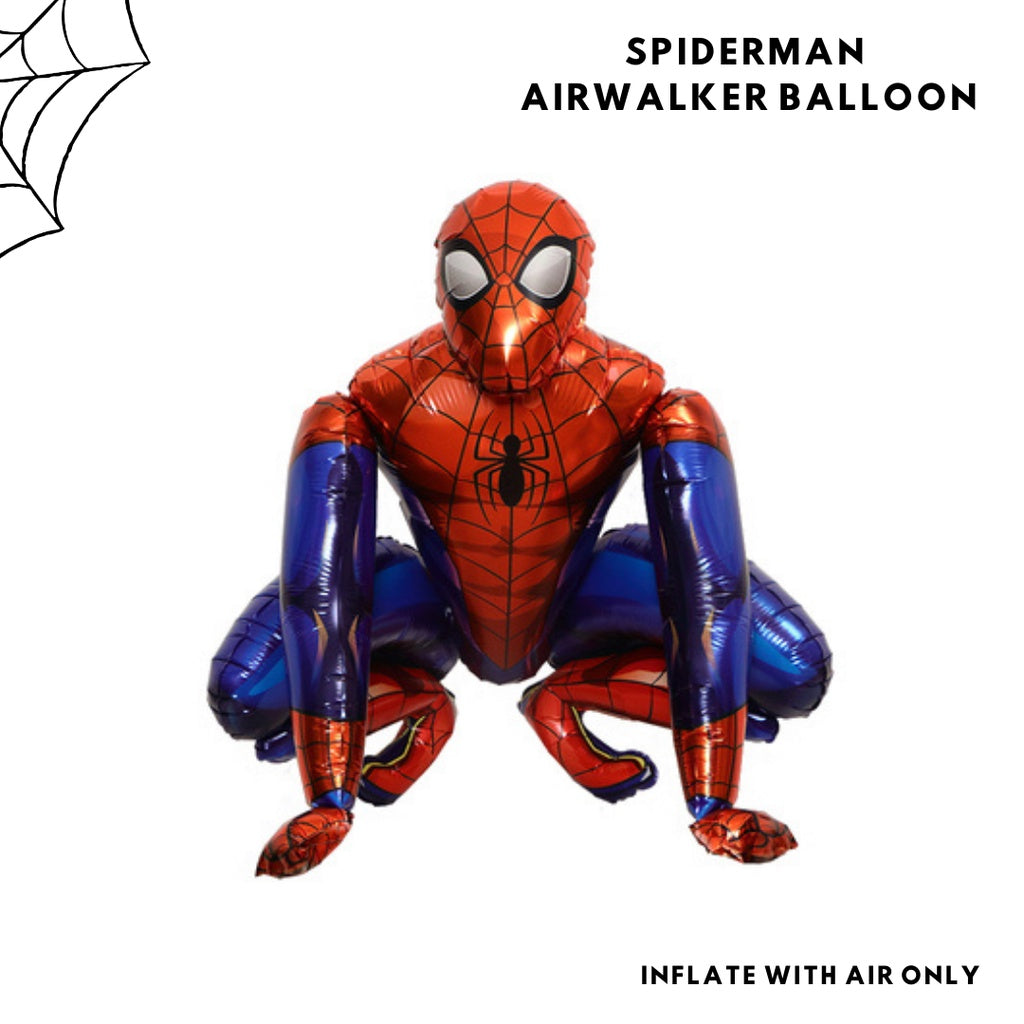 AVENGERS Spiderman Ironman Captain America Foil and Latex Balloon Birthday Set [READY STOCK IN SG]