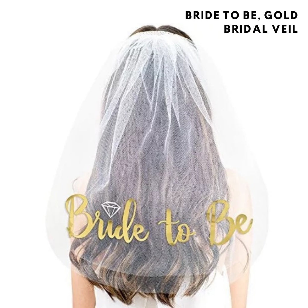 💍🌟 BRIDE TO BE Gold Essentials Hen's Night [READY STOCK IN SG]