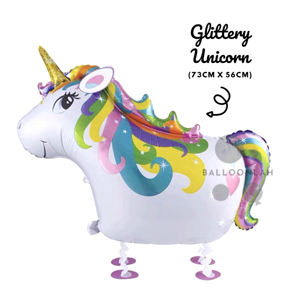 Walking Animal Balloon Walking Pet Helium Balloon Foil [READY STOCK IN SG]