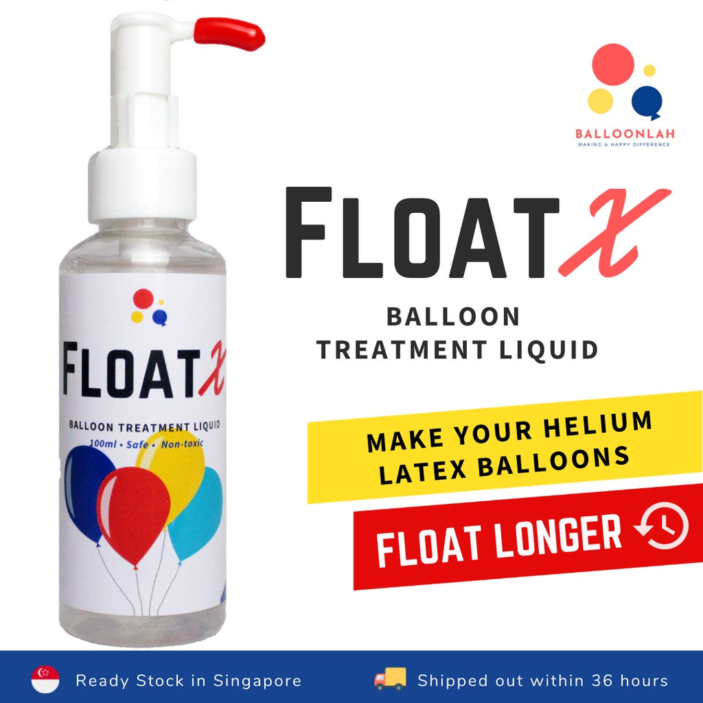 FloatX Helium Float Time Extender Balloon Treatment Liquid [READY STOCK IN SG]