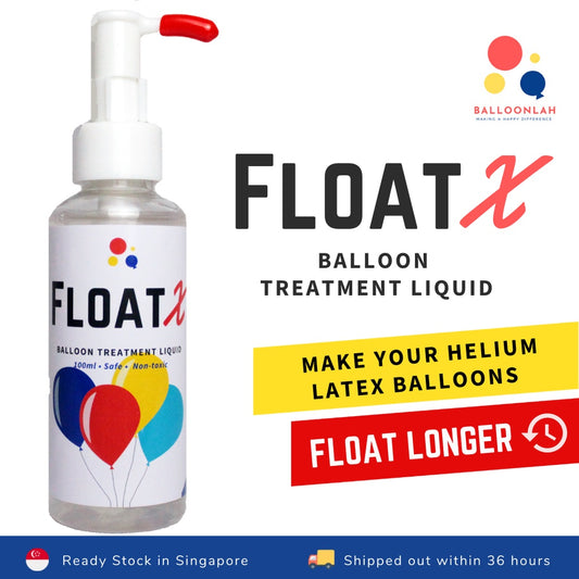 FloatX Helium Float Time Extender Balloon Treatment Liquid [READY STOCK IN SG]