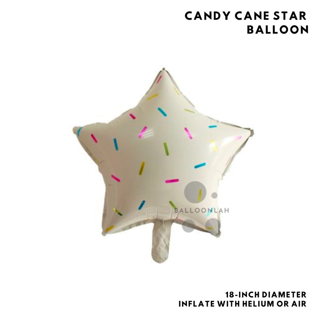 Donut Ice Cream Pizza Popcorn Foil Balloon Garland Birthday Decoration [READY STOCK IN SG]