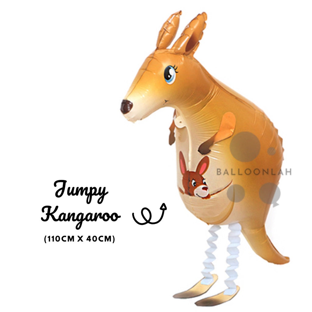 Walking Animal Balloon Walking Pet Helium Balloon Foil [READY STOCK IN SG]