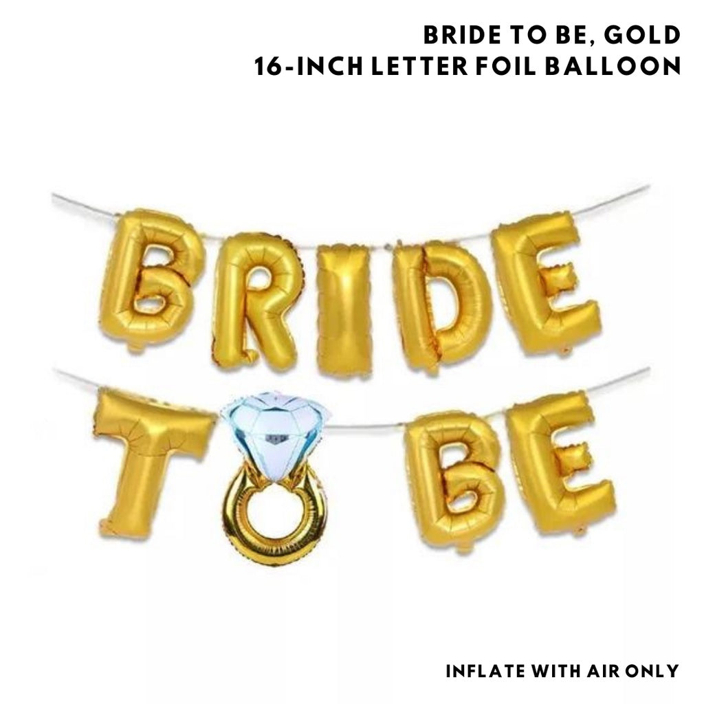 💍🌟 BRIDE TO BE Gold Essentials Hen's Night [READY STOCK IN SG]