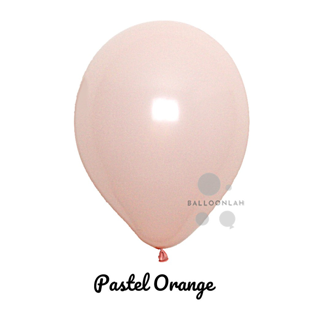 10" Pastel Colour Helium Latex Balloon [READY STOCK IN SG]