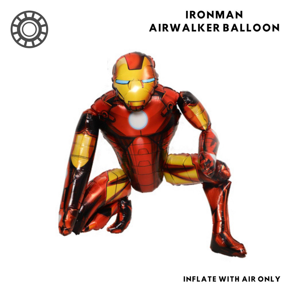 AVENGERS Spiderman Ironman Captain America Foil and Latex Balloon Birthday Set [READY STOCK IN SG]