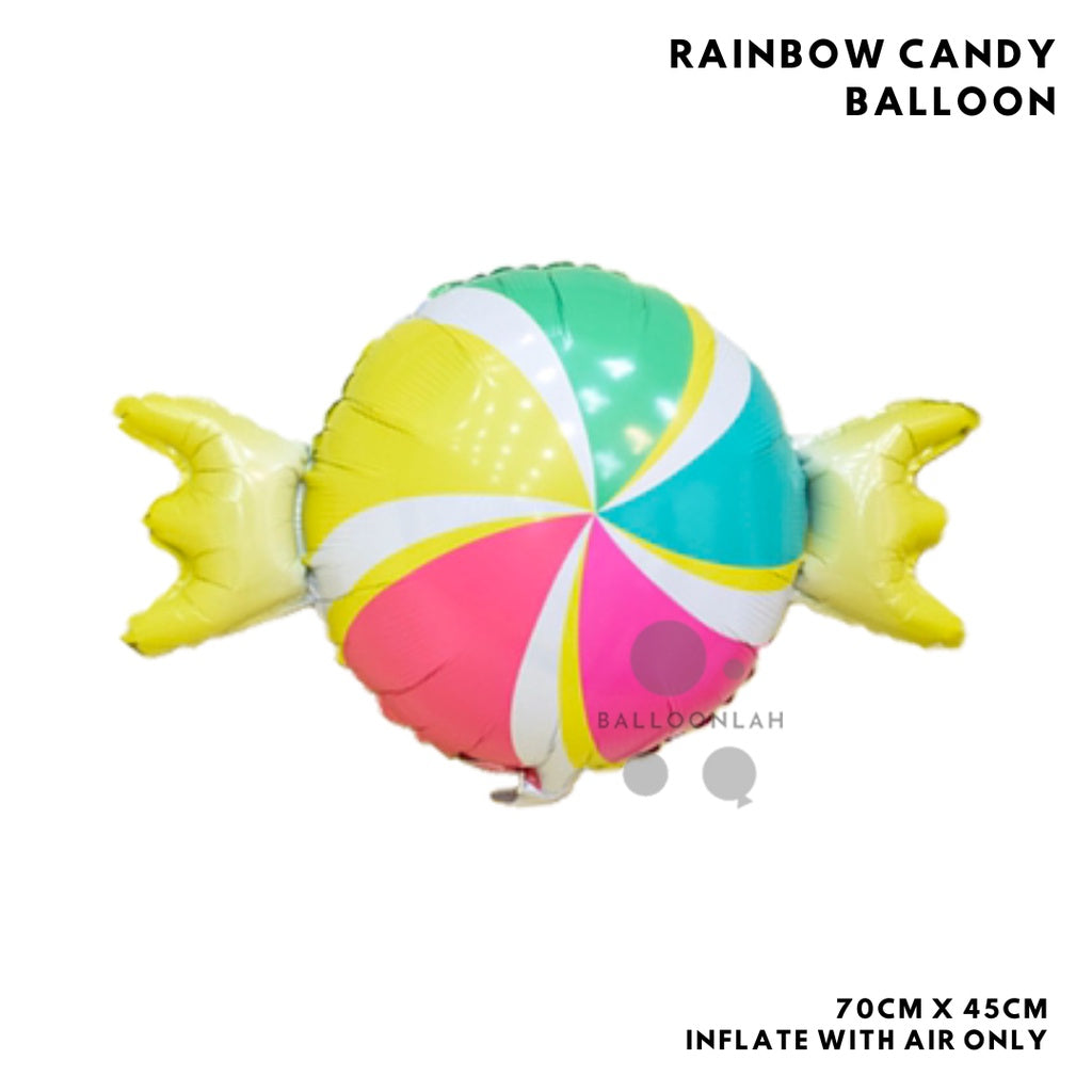 Donut Ice Cream Pizza Popcorn Foil Balloon Garland Birthday Decoration [READY STOCK IN SG]