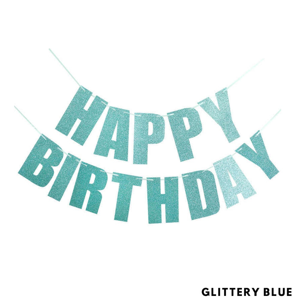 Happy Birthday Bold Party Banner [READY STOCK IN SG]