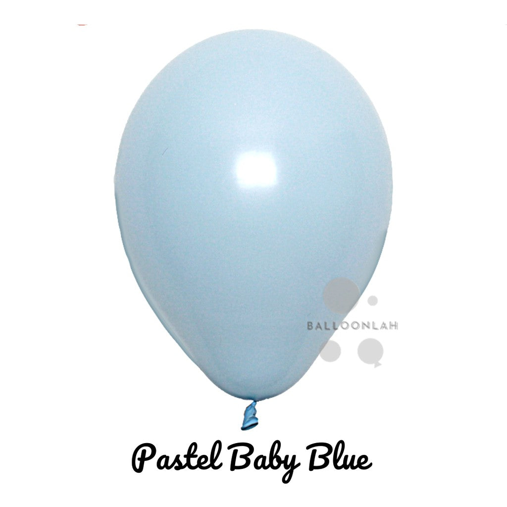 10" Pastel Colour Helium Latex Balloon [READY STOCK IN SG]