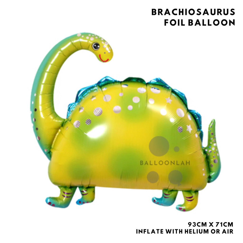 🌴 DINOSAURS Party Balloon Birthday Children T-rex Foil Balloons [READY STOCK IN SG]