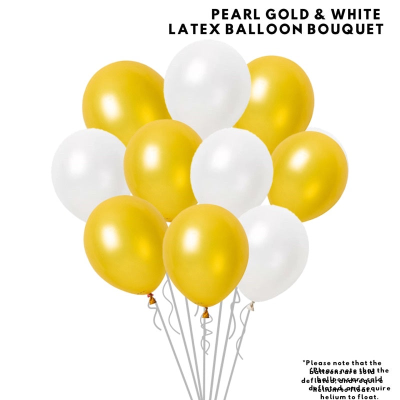 🎉  PARTY Balloons Black & Gold Theme Birthday Bachelorette Party Balloon  [READY STOCK IN SG]