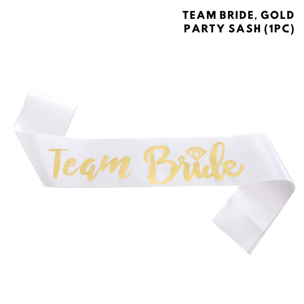 💍🌟 BRIDE TO BE Gold Essentials Hen's Night [READY STOCK IN SG]