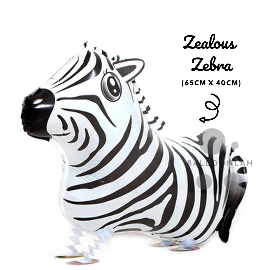 Walking Animal Balloon Walking Pet Helium Balloon Foil [READY STOCK IN SG]