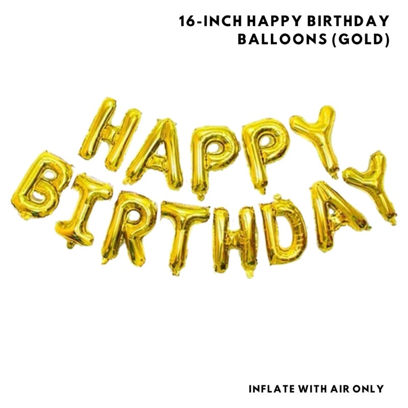 🎉  PARTY Balloons Black & Gold Theme Birthday Bachelorette Party Balloon  [READY STOCK IN SG]