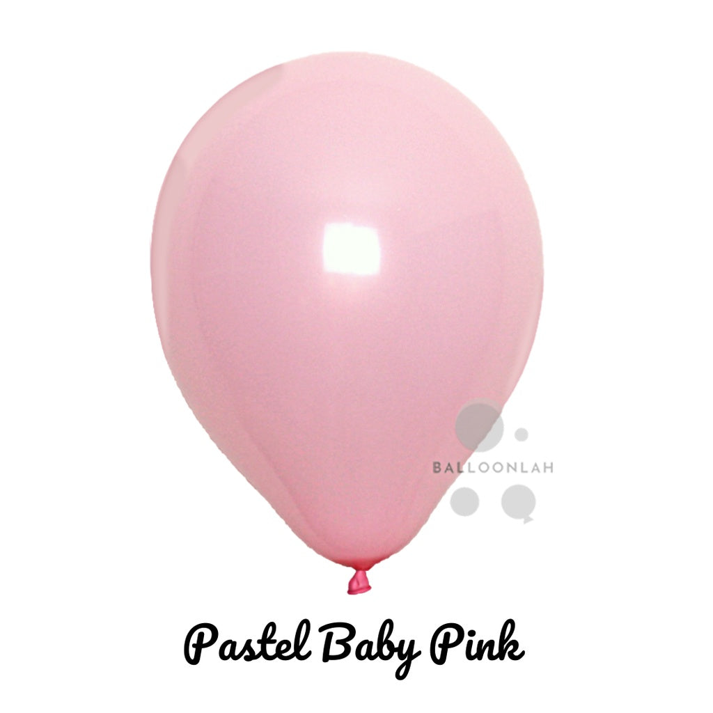 10" Pastel Colour Helium Latex Balloon [READY STOCK IN SG]