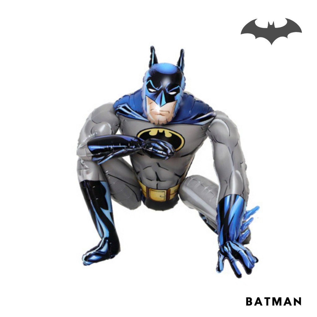 Superhero Balloon Spiderman Airwalker Batman Aiwalker Ironman Airwalker [READY STOCK IN SG]
