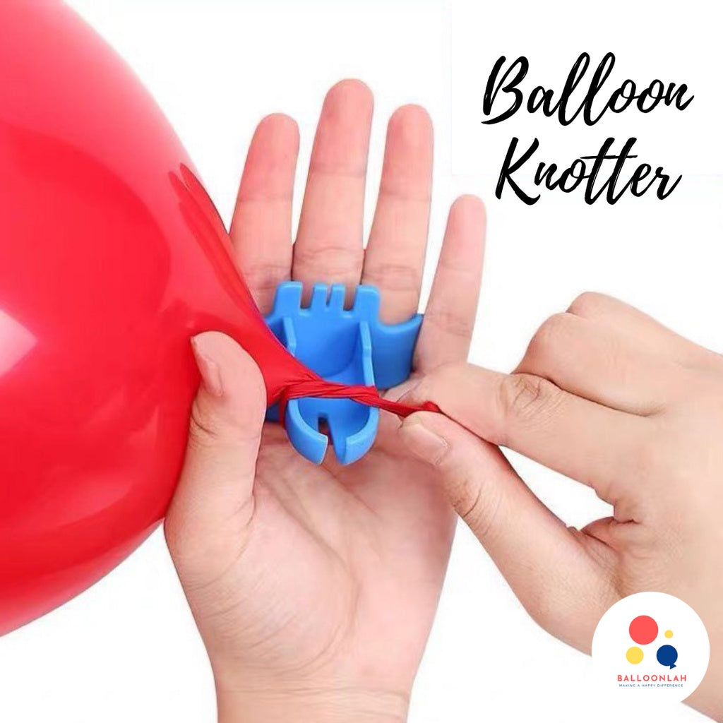 Balloon Knotter Fastener Tie Latex Balloons Tool [READY STOCK IN SG]