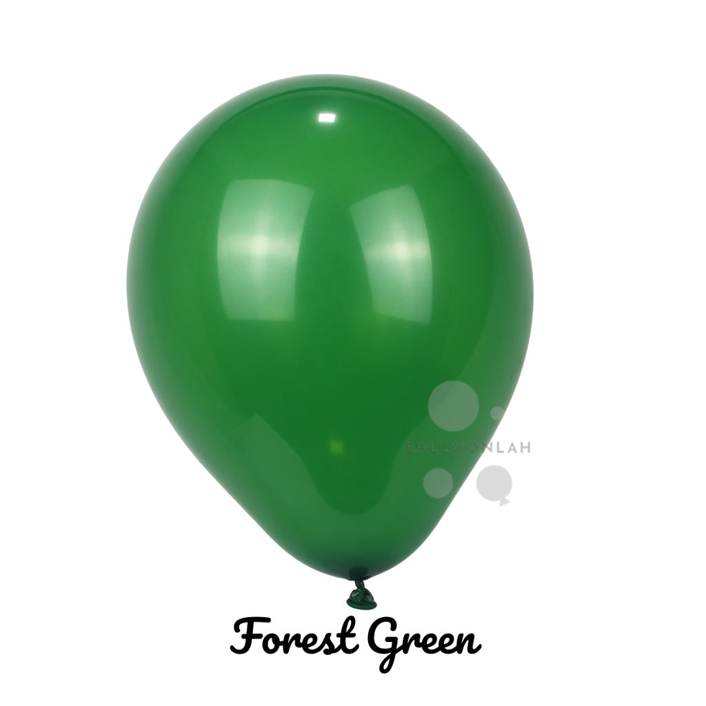 10" Retro Vintage Colour Helium Latex Balloon Matte [READY STOCK IN SG]