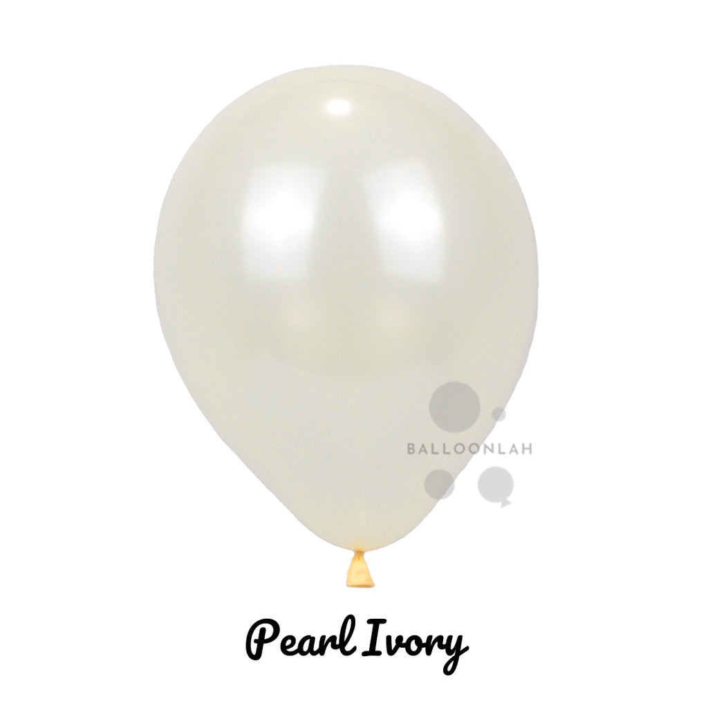 10" Retro Vintage Colour Helium Latex Balloon Matte [READY STOCK IN SG]