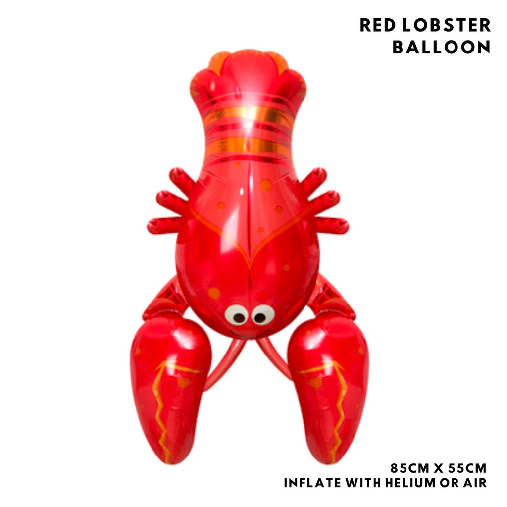 SEA CREATURE Shark Starfish Octopus Fish Foil Balloon Garland Birthday Decoration [READY STOCK IN SG]