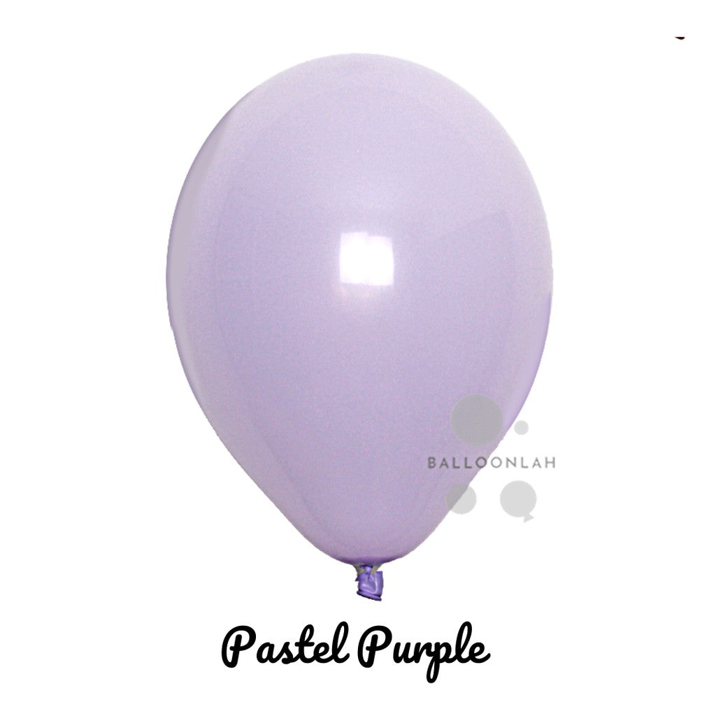 10" Pastel Colour Helium Latex Balloon [READY STOCK IN SG]