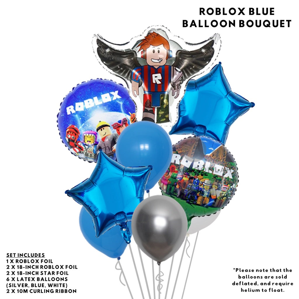 ROBLOX Cartoon Themed Birthday Balloon Bouquet Set [READY STOCK IN SG]