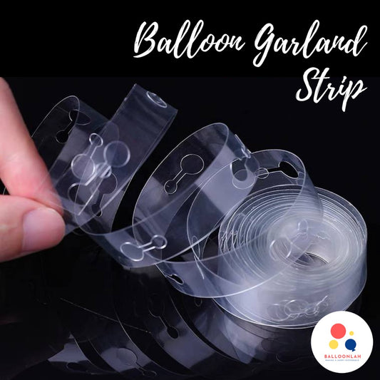 Balloon Garland Strip Balloon Arch Decoration Accessories 5M [READY STOCK IN SG]
