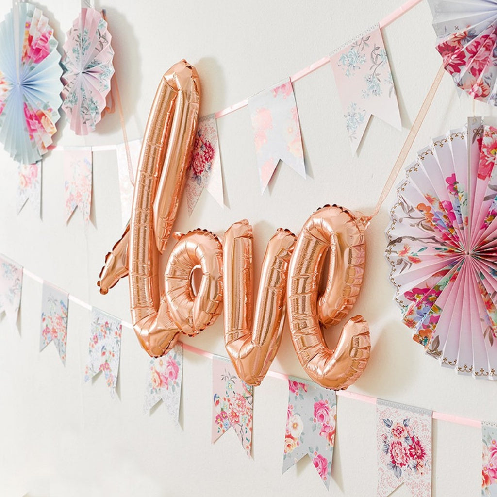 💖 LOVE 40-inch Letter Balloon Love Script Balloons [READY STOCK IN SG]