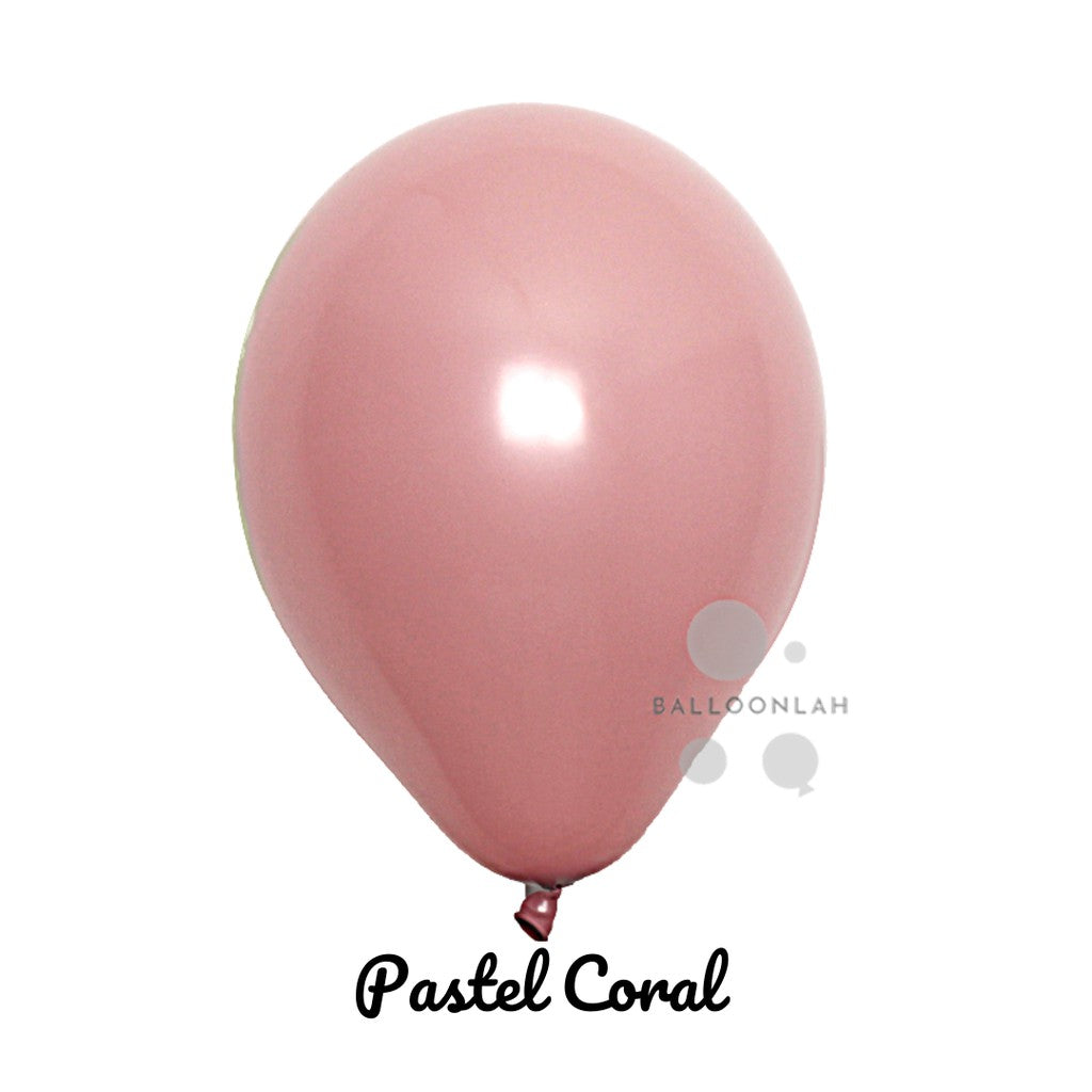10" Pastel Colour Helium Latex Balloon [READY STOCK IN SG]