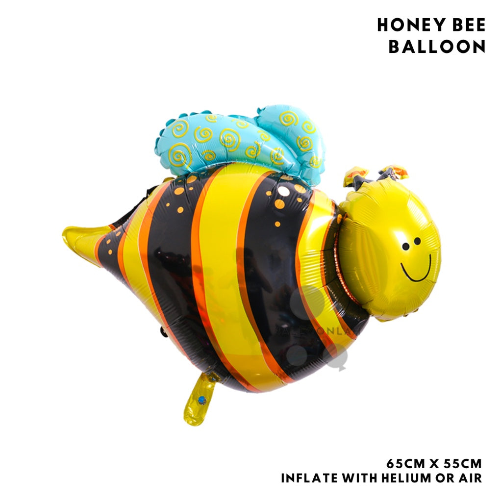INSECT Butterfly Ladybug Frog Bee Foil Balloon Garland Birthday Decoration [READY STOCK IN SG]