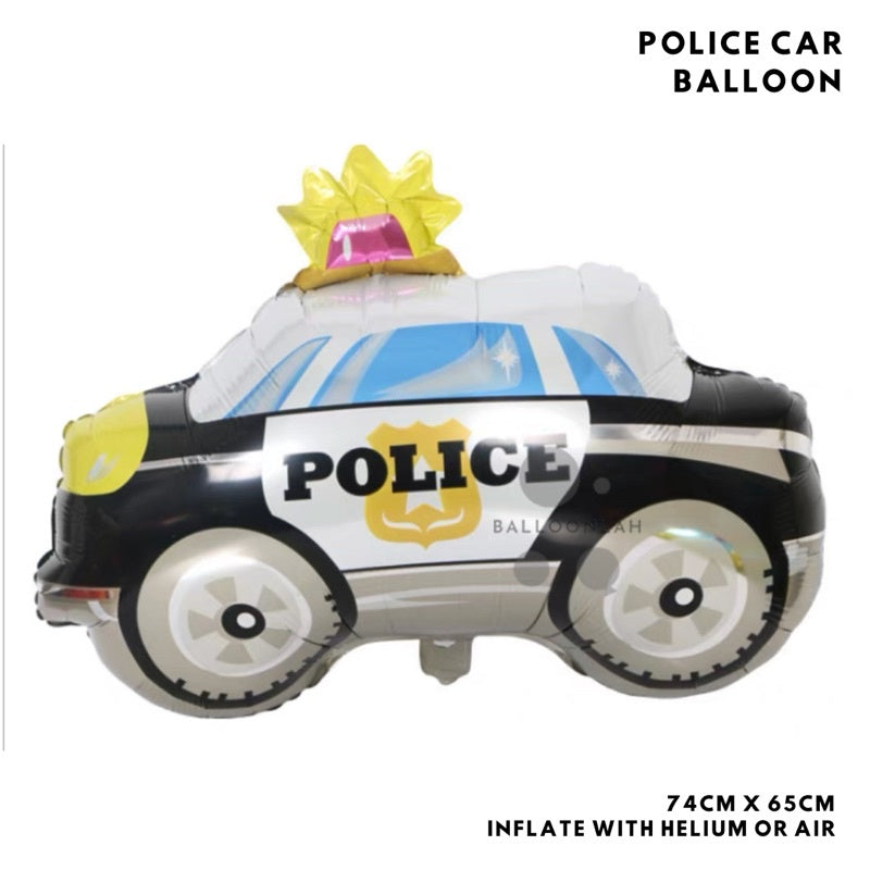 TRANSPORT Vehicles Truck Engine Car Balloon Garland Birthday Decoration [READY STOCK IN SG]