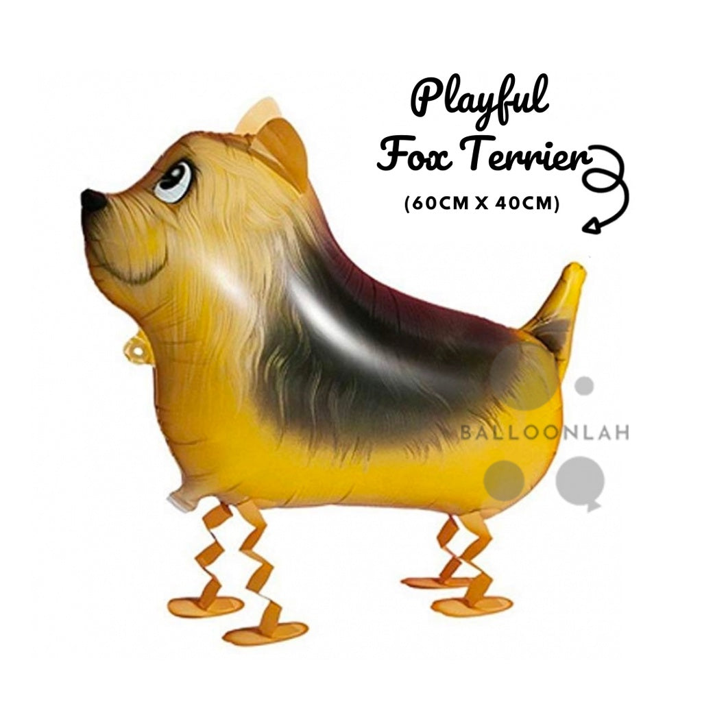 Walking Animal Balloon Walking Pet Helium Balloon Foil [READY STOCK IN SG]