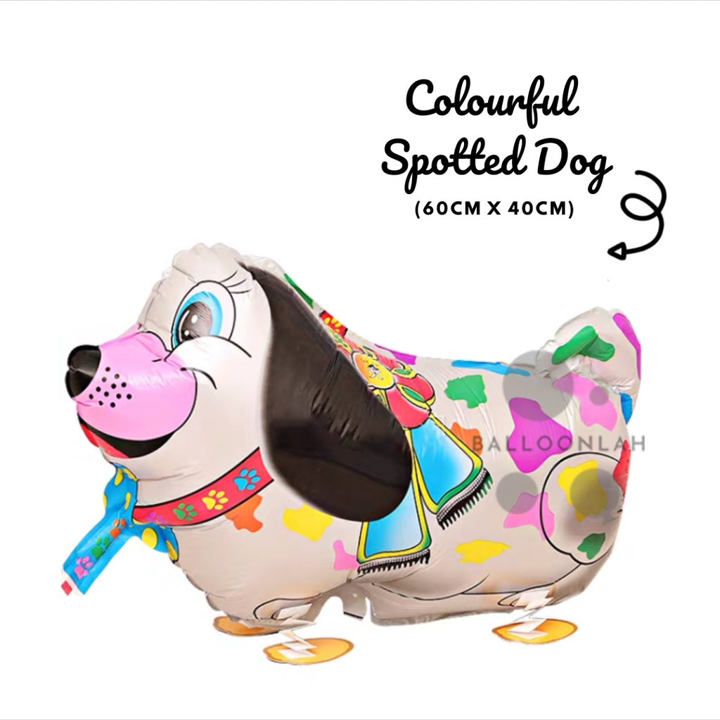 Walking Animal Balloon Walking Pet Helium Balloon Foil [READY STOCK IN SG]