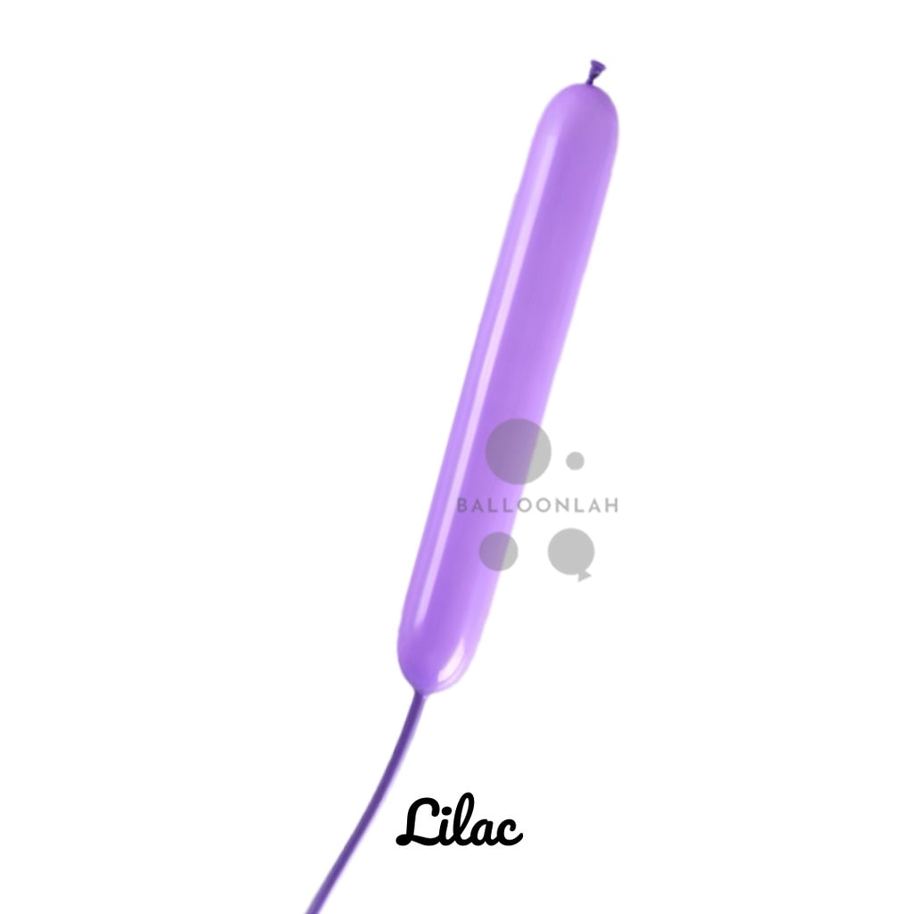 260 mm Solid Colour Long Latex Balloons Twisting Balloon Sculpture [READY STOCK IN SG]
